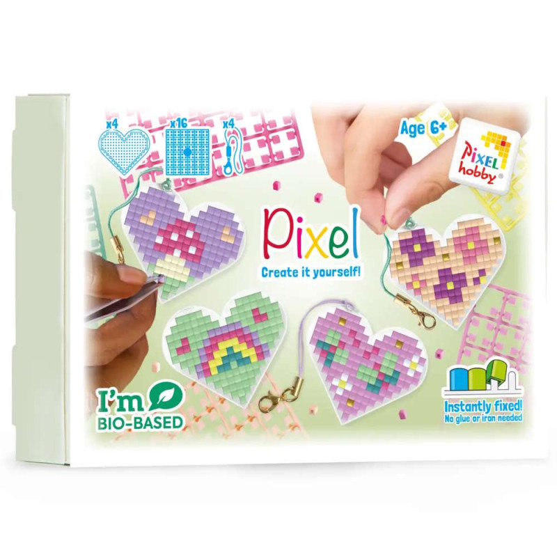 25002 Pixelhobby Herz Themenbox Traumgarten