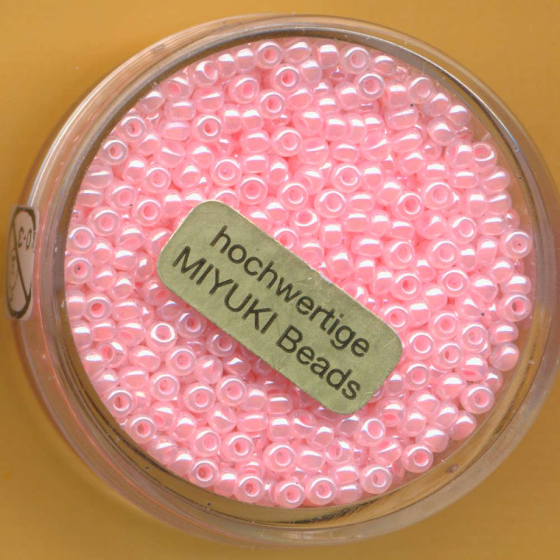 9660-234 Miyuki-Rocailles 2,2mm pearl light rose 12g