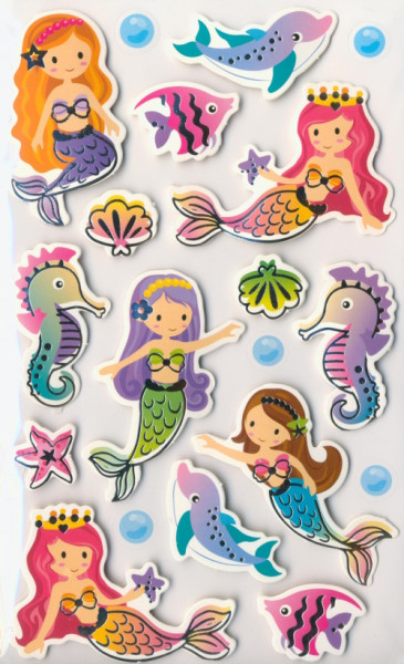 3451565 Hobby Fun Sticker Meerjungfrau