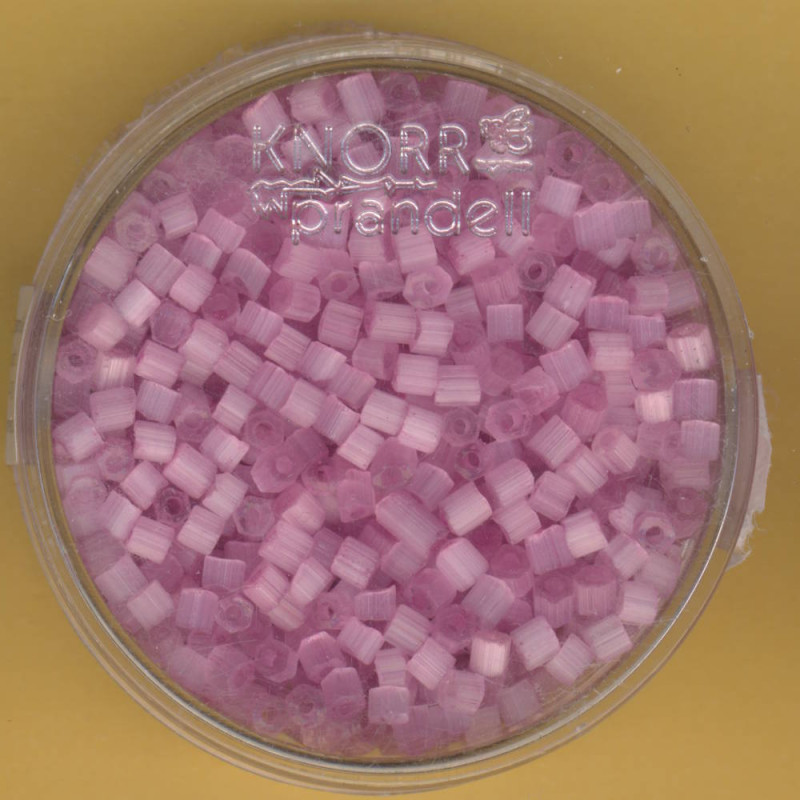 3204227 Glasperlen Stifte 2mm satin rosa 17g