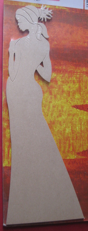 073670000 Holz Dekor Afrikanerin 3 16x47cm