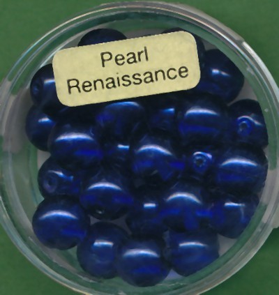 078008174 Crystal Renaissance Perlen 8mm dunkelblau 25 Stück