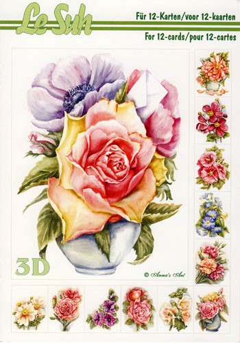 3D Motivbuch Blumen III A5