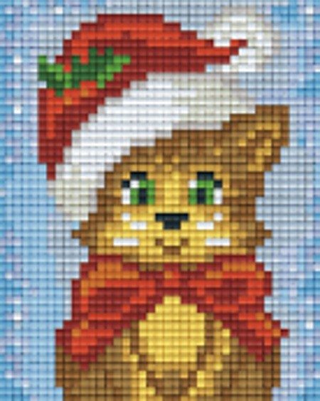 801422 Pixelhobby Klassik Set Weihnachtskatze