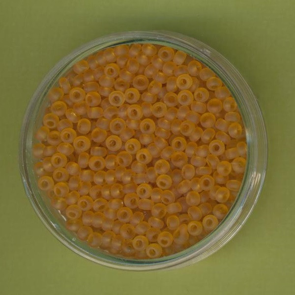 83129 Rocailles 2,5mm bernstein matt 17g