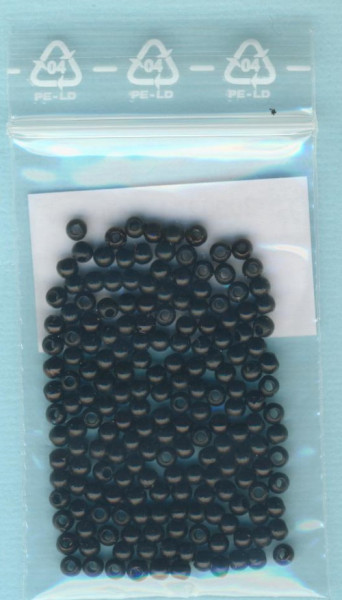 2000234 Wachsperlen 3mm schwarz 200 Stück