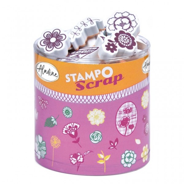 4550305_Stampo-Scrap-Stempelset-Blumen