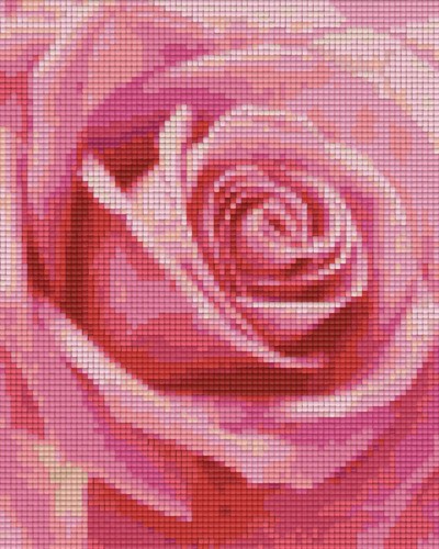 804459 Pixelhobby Klassik Set Rose rosa