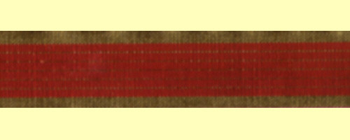 Allwetterband Goldstreifen rot