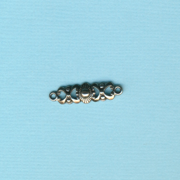 2140848 Armband Zwischenstück Ornament 20x5mm altsilber