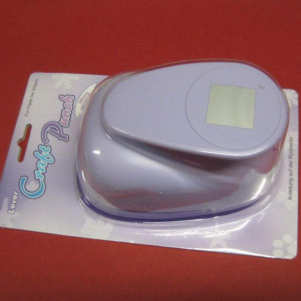 1839-125 Craft Punch Motivlocher Quadrat 50mm