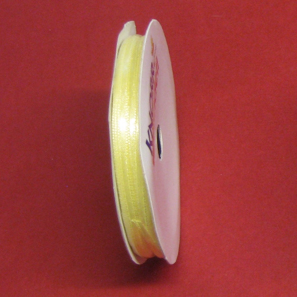 6308503 Satinband 3mm hellgelb 10m