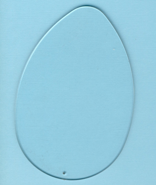 6919243 Acryl Trennscheibe Ei 12cm