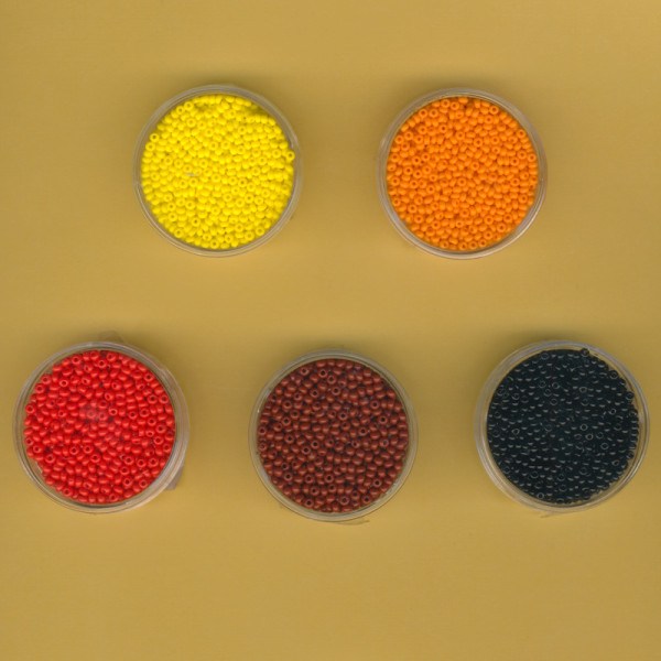 Preciosa Rocailles Perlen 2,5mm opak
