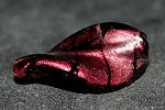 Glasperle 30mm amethyst-schwarz