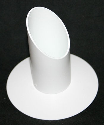 Kerzenhalter 30mm weiß