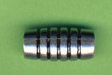 2176222 Metallzierteil Corona 25x9mm silber-schwarz
