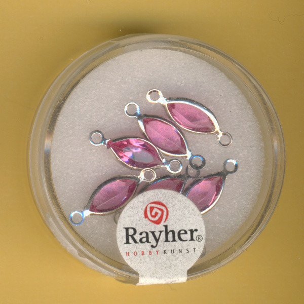 14297261 Swarovski Accessoires oval 17mm rosa chiffon 7 Stück