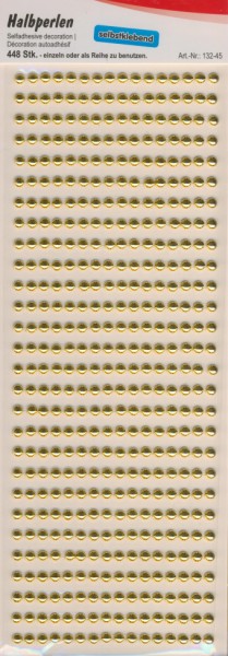 13245_Halbperlen-selbstklebend-5mm-gold-448-Stück