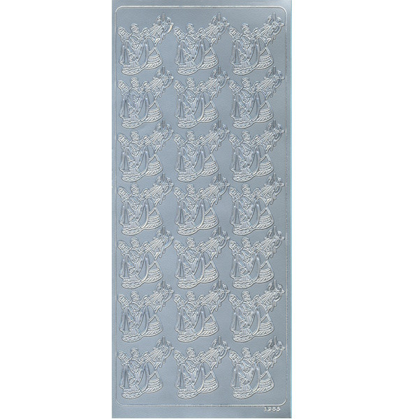 cl1985s Sticker Heilige drei Könige silber