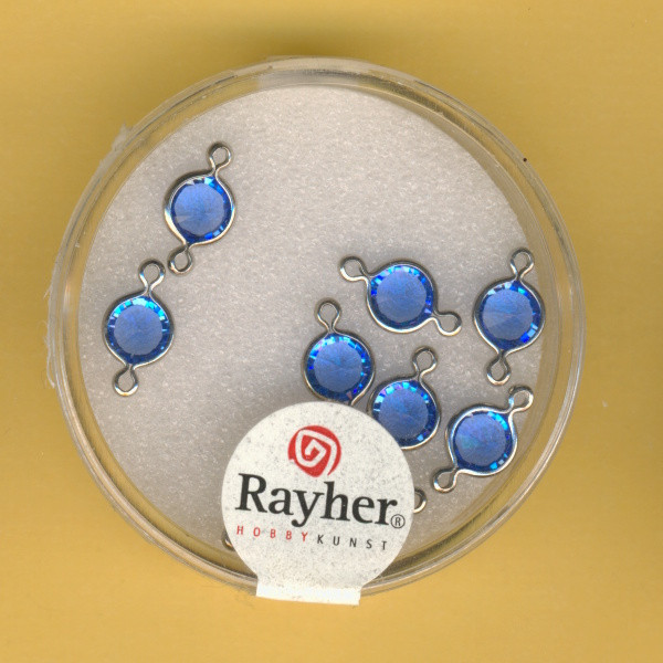 14295376 Swarovski Accessoires rund 11mm royalblau 9 Stück