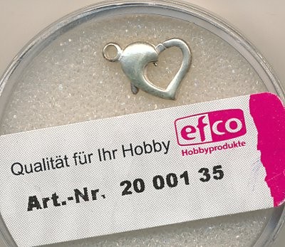 2000135 Karabinerverschluss Herz 12mm silber 925 