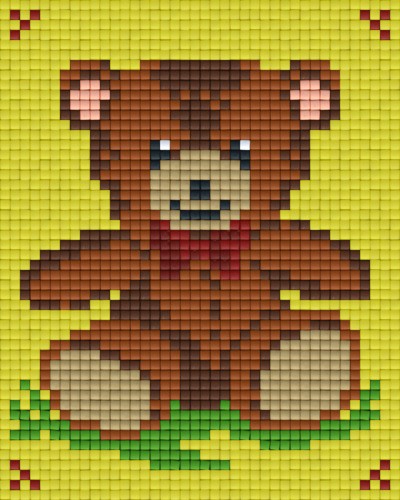 801097 Pixelhobby Klassik Set Teddybär