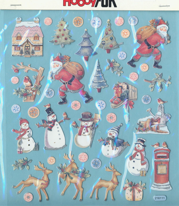 3452379 Hobby Design Sticker Weihnachten