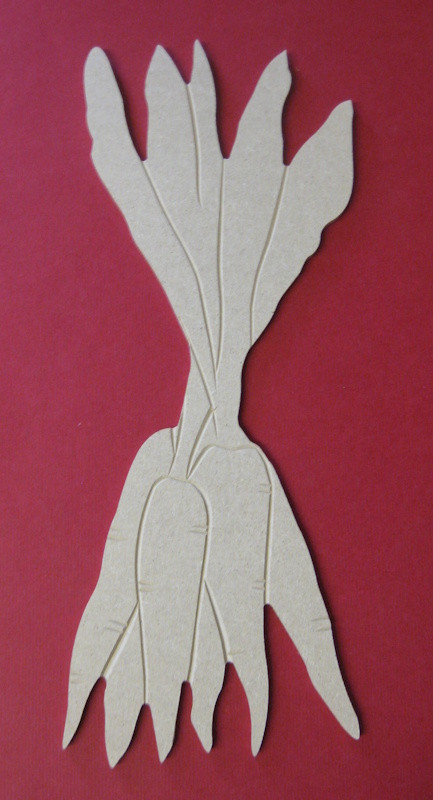 084800002 Holz Dekor Möhren 31x12cm