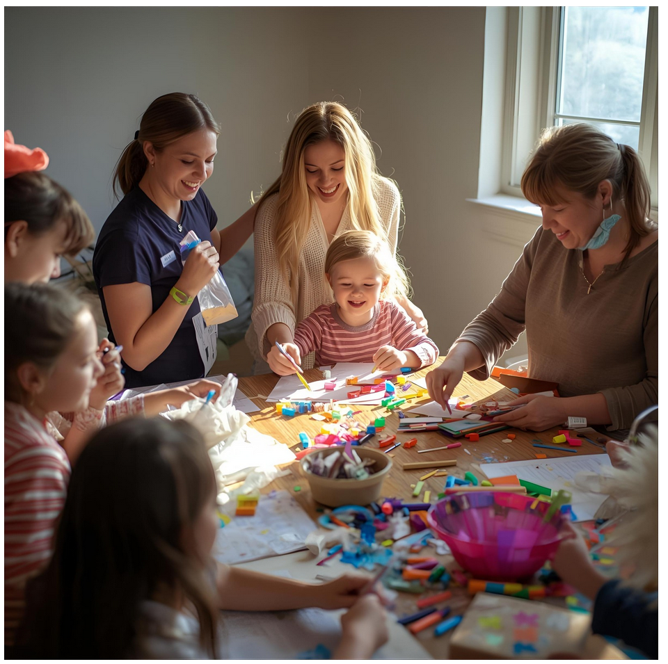 Bastelkurse im Bastelshop Farbklecks